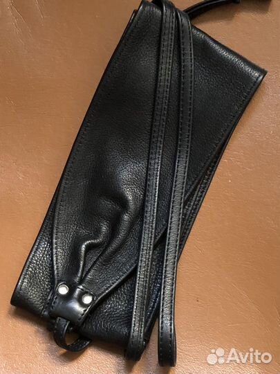 Кожаный пояс-кушак/ ремень