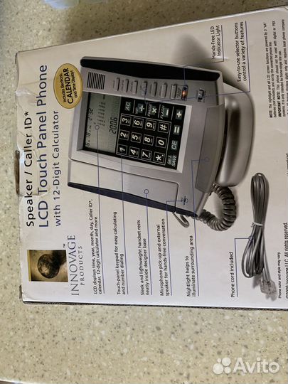 Проводной телефон Innovage Product LCD Touch Panel