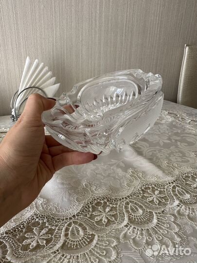Хрустальная пепельница