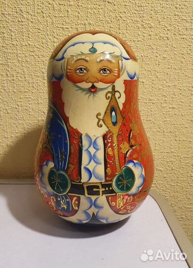 Неваляшка Дед мороз со звоном
