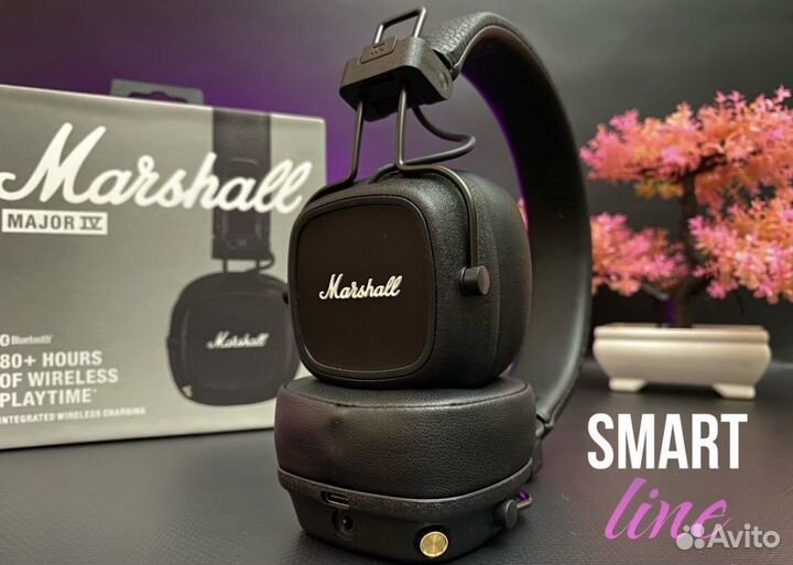 Marshall major iv black в наличии