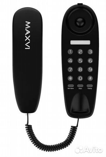 Телефон стационарный проводной Maxvi CS-01