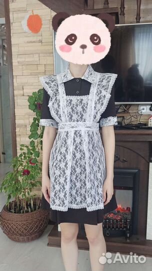 Школьная форма с фартуком