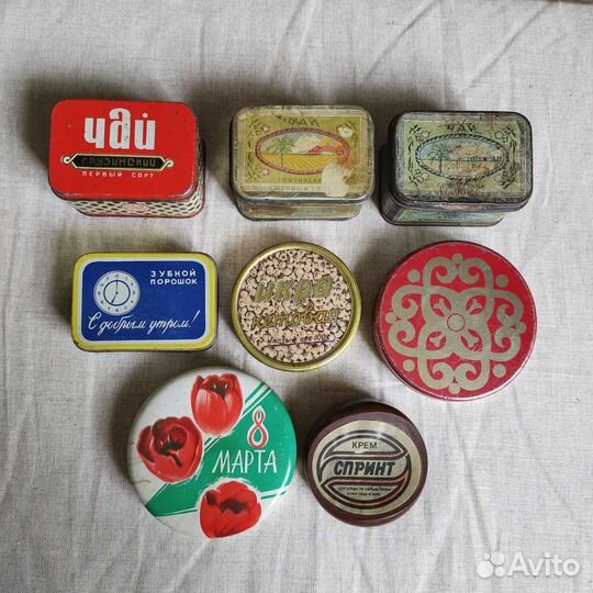 Жестяные банки СССР