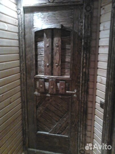 Новые двери из массива сосны