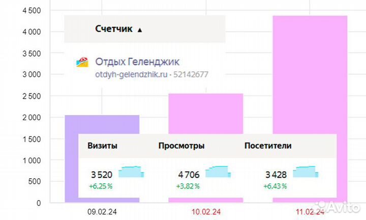 Управление недвижимостью Направляем гостей за 15%