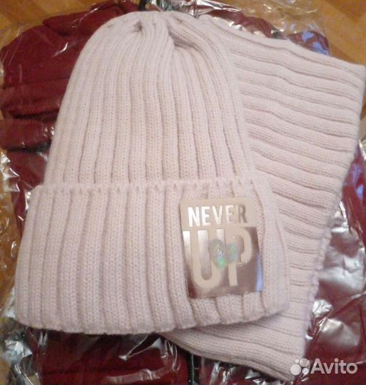 Зимняя шапка и снуд