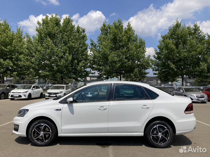 Volkswagen Polo 1.6 AT, 2018, 52 399 км