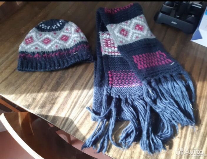 Комплект Шапочка Шарфик Luhta Женский Финляндия