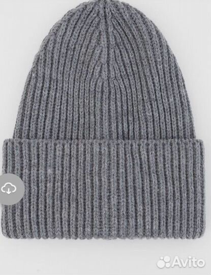Aim clo шапка бини серая