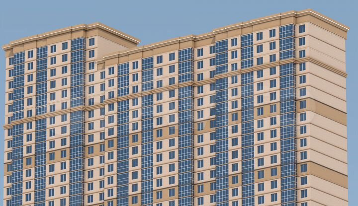 2-к. квартира, 65,1 м², 1/19 эт.