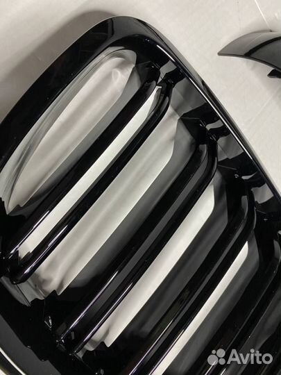 BMW X6 E71 решетки + крышки зеркал + спойлер