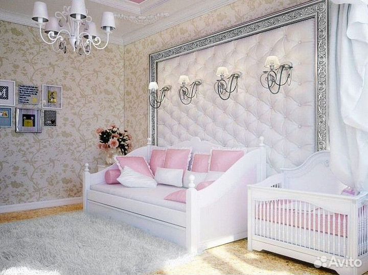 Мягкие стеновые панели для кровати