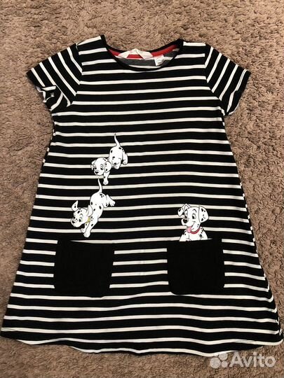 Платье для девочки hm 122 128
