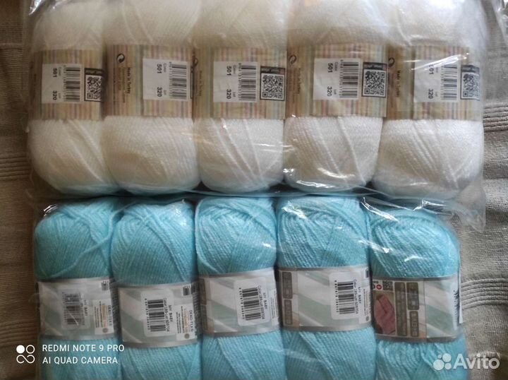 Пряжа новая