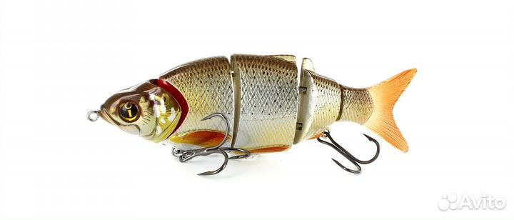 Медленно тонущий воблер izumi Shad Alive 80