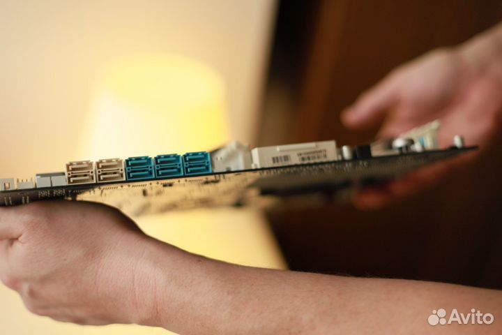 Материнская плата gigabyte + процессор + память