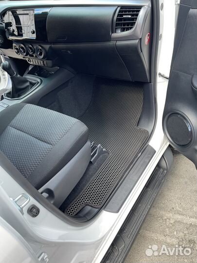 EVA эва ева коврики toyota hilux/ fortuner 2015+