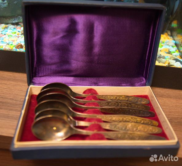 Набор раритетных ложек из нейзильбера
