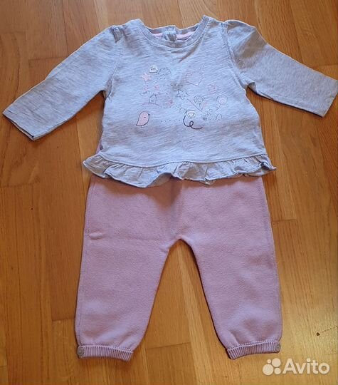 Вещи пакетом для девочки62-68