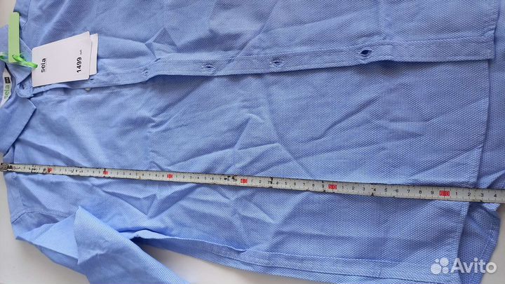Новая рубашка школьная для мальчика рост 164