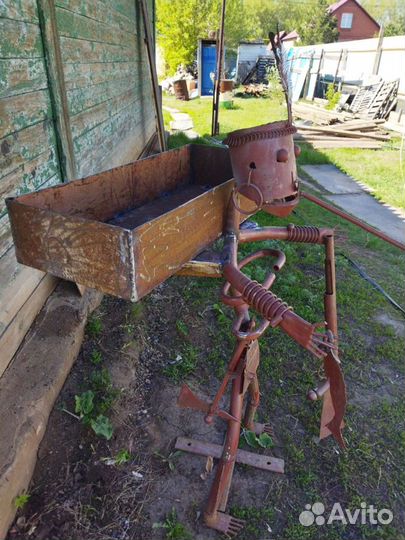 Мангал, цветочница