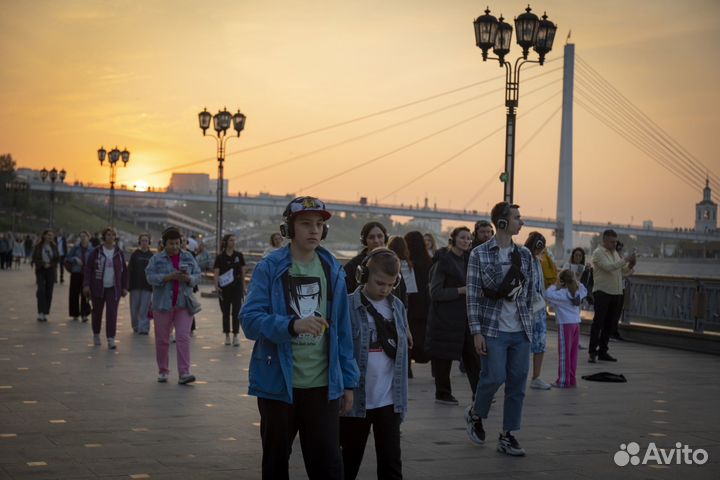 Пешеходная экскурсия по Тюмени в наушниках