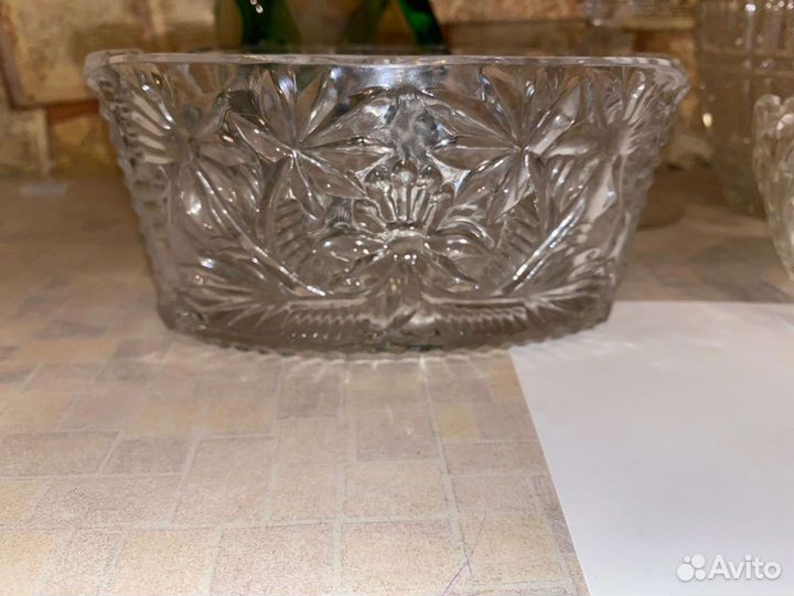 Ссср, Вазы хрусталь, салатники, другое