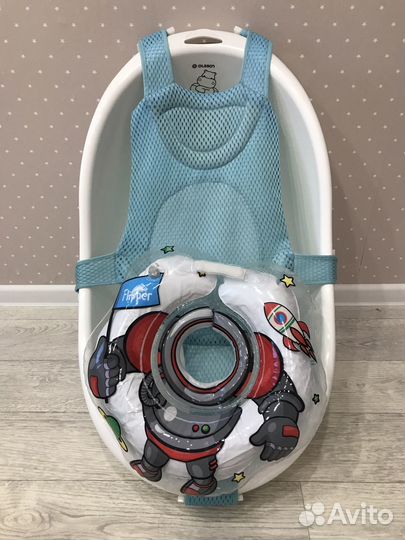 Ванночка для купания + гамак + круг