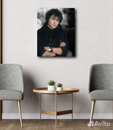 Портрет Виктора Цоя