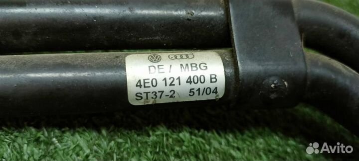 Трубка охлажд. жидкости металлическая Audi Audi A