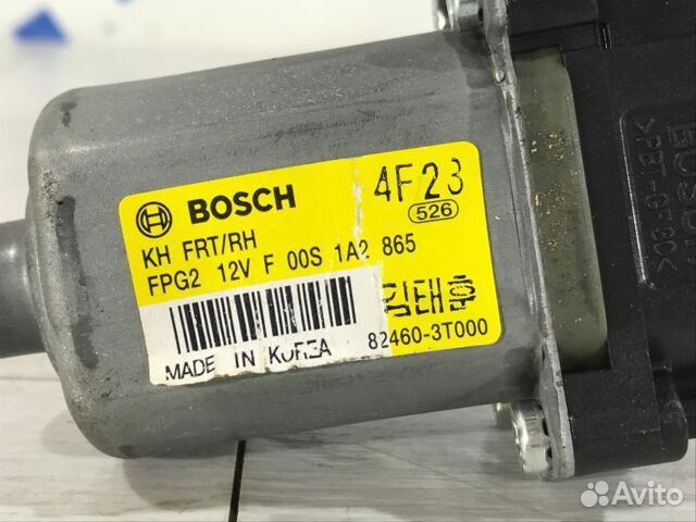 Моторчик стеклоподъёмника перед прав KIA quoris 3