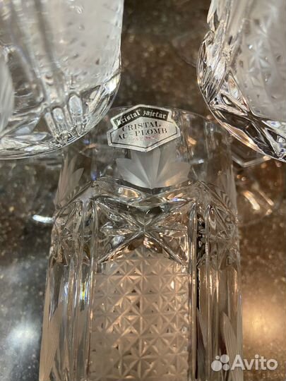 Бокалы хрусталь Югославия