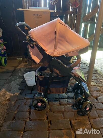 Прогулочная коляска babyton comfort pink