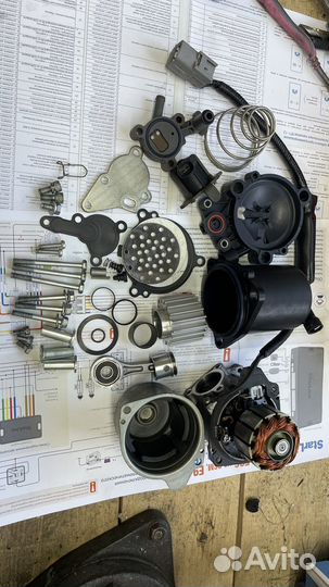 Компрессор пневмоподвески lexus LS460 LS600