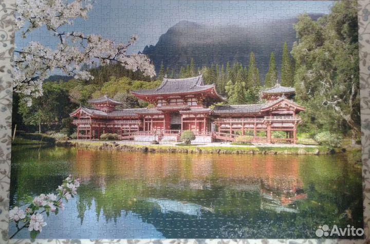 Пазлы собранные Castorland puzzle