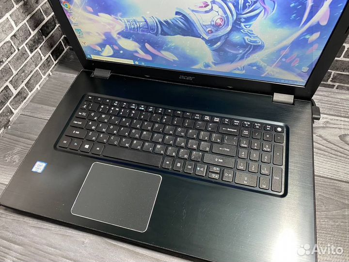 Игровой ноутбук Acer 17.3/6Gb/2видеокарты/SSD+HDD