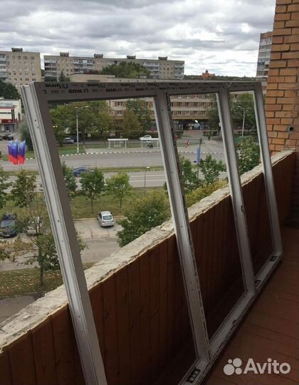 Остекленение балконов