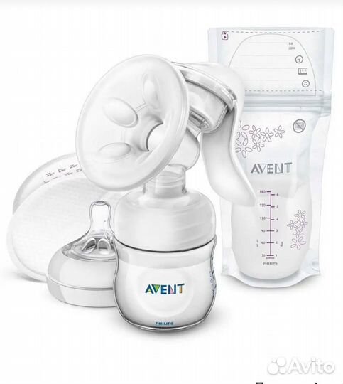 Молокоотсос avent ручной
