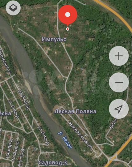 Участок 10 сот. (СНТ, ДНП)