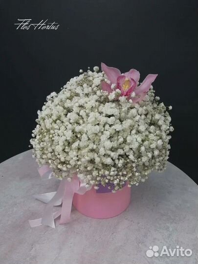 Букет из гипсофилы