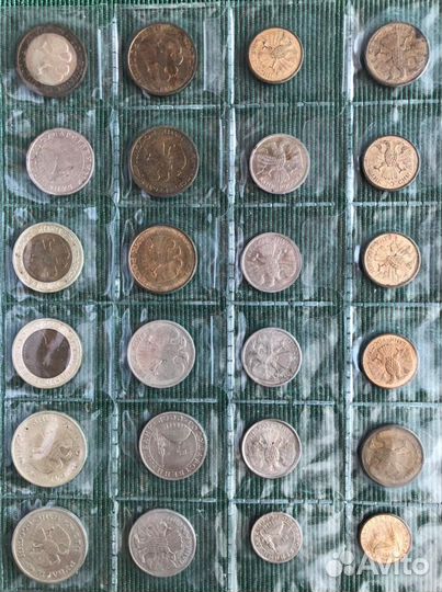 Набор монет новой России