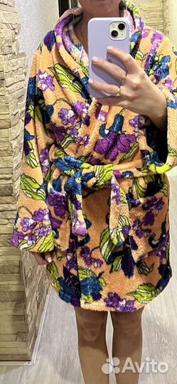 Халат махровый женский