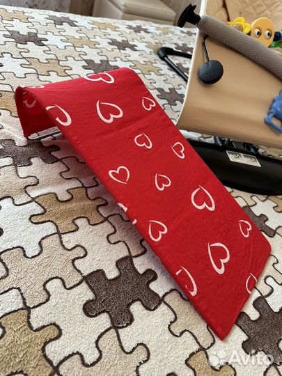 Шезлонг + горка+ игрушки