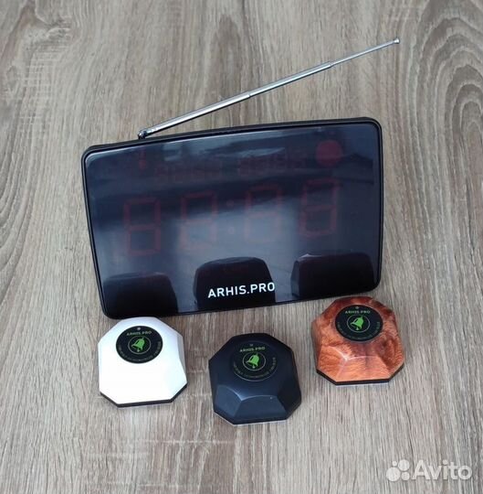 Кнопки вызова официанта модель Бургер и табло