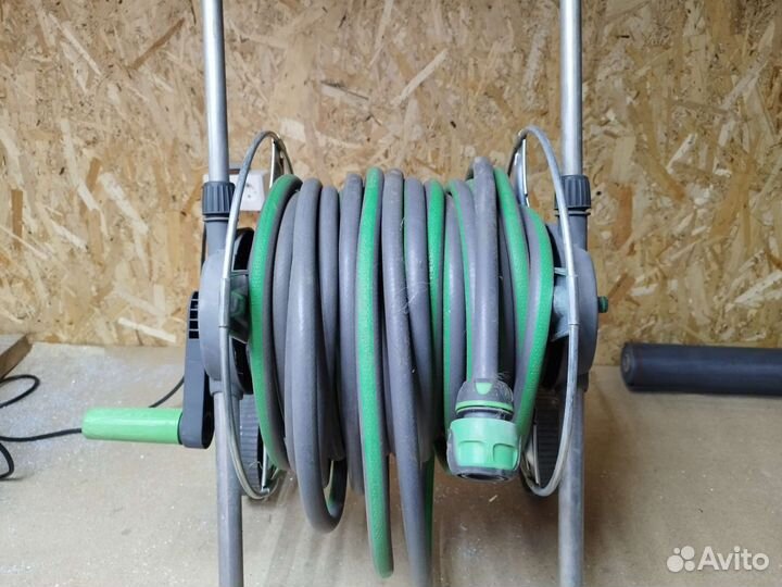Садовый шланг на катушке geolia 50м
