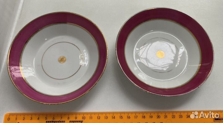 Розетки блюдца Кузнецов