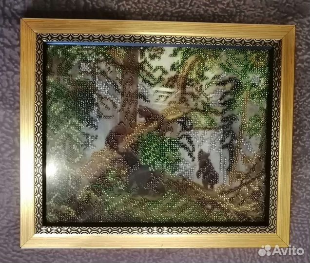 Картины, вышитые бисером