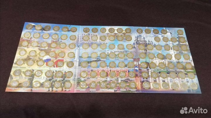 Набор биметаллических монет