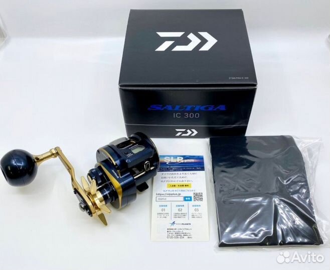 Катушка daiwa 21 saltiga IC 300 right